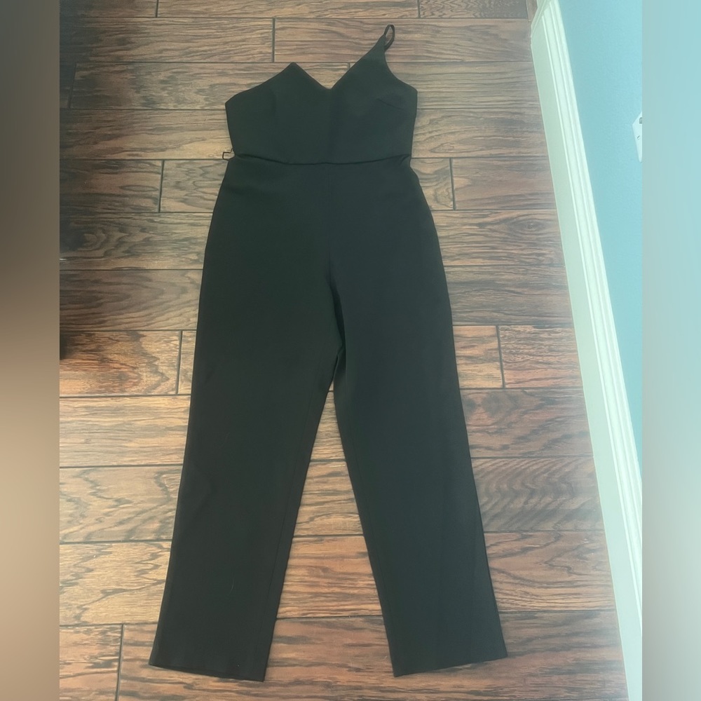 One shoulder jumpsuit
